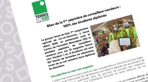 Etudiants diplomés gamm vert groupe terres du sud